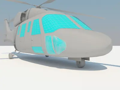 Helicopter MAX 2011 3D model
