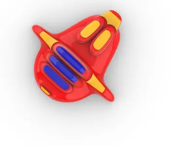 3d Toy jet For toy Lovers Stl files verified 3D print model