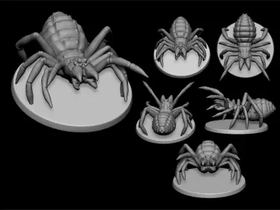 CAMEL SPIDER 3D print model