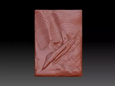 Airplane 3D print model