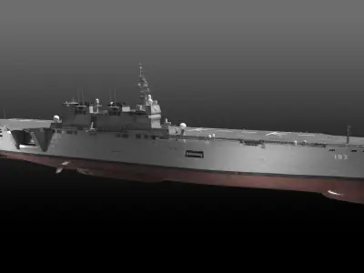JS Izumo DDH-183 3D model
