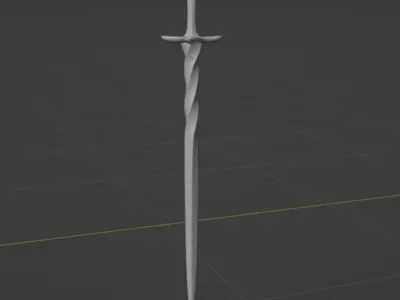 Firelink Sword Free 3D model