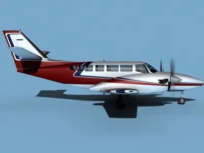 Cessna F406 Caravan II V03 3D model