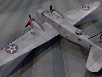 Douglas B-18 Bolo 3D model