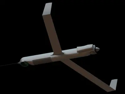 Scan Eagle UAV Free 3D model