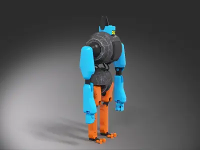 Robotic automat CRb droid 3D model