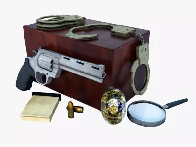 Detective Tools 3D model