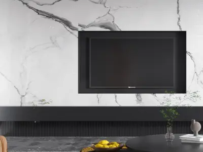 Guest Modern Home Restaurant villa 3D model