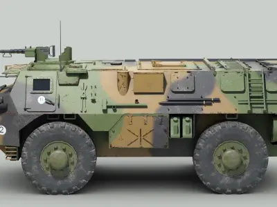 VAB 4x4 APC 3D model