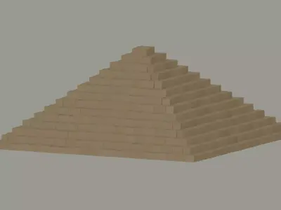 Pyramid 3D model
