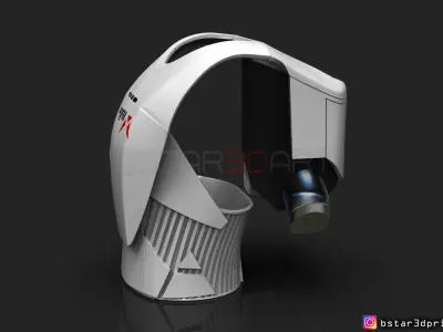 First Order JET TROOPER - Chest Armor - backpack - StormTrooper 3D print model