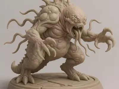 PARASITE INFESTOR Alien Biomass Corruption Unit STL Pack 3D print model purchase