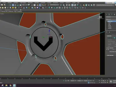 Vossen look alike rim Free 3D model