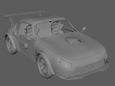 STELLA GRAVITY porsche FAVELA Free 3D model