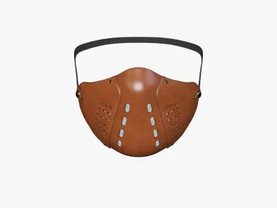 Leather Mask 3D model