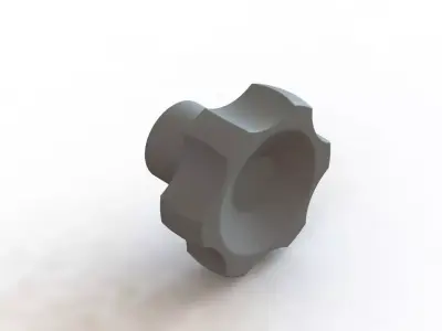 Manipulo Handle Merkbak MSF 4631 M8 3D model