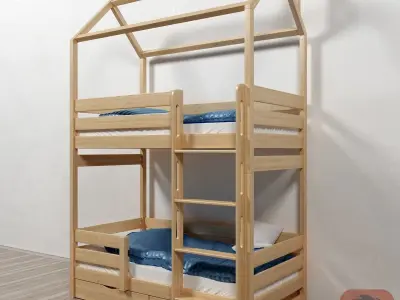 LW7 - Mint KidsBunk Free 3D model