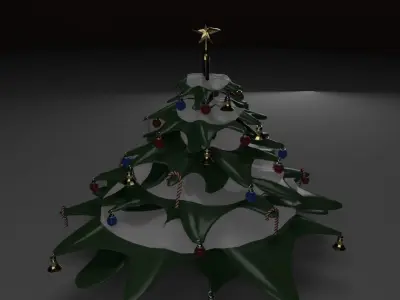 Christmas Tree 3D Free 3D model