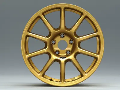 BRAID Wheels Fullrace - A 3D model