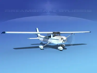 Cessna 152 Commuter V04 3D model
