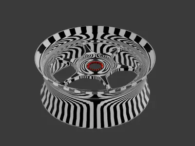 ENKEI PF06 Low-Poly Model Low-poly 3D model