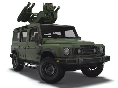 INEOS Grenadier Trialmaster Starstreak 2022 3D model