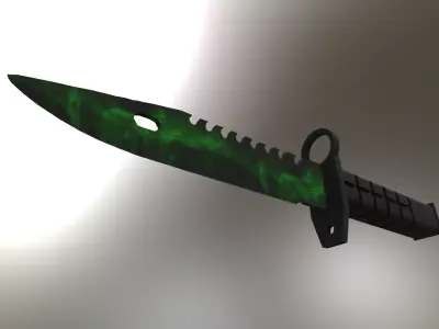 knife m9 bayonet 3D model Low-poly 3D model