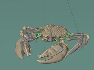 CRAB 001 Free 3D model
