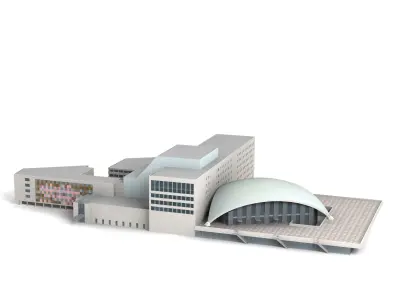 City Theater Dortmund 3D model