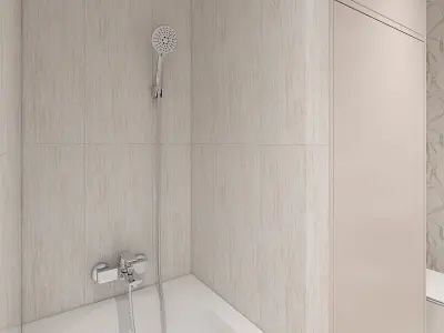 Simple bathroom Free 3D model