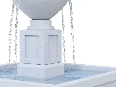 Campania - Rittenhouse Fountain 3D model