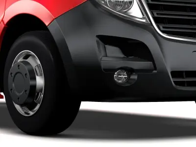 Vauxhall Movano L1H2 Van 2016 3D model