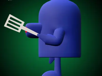 The Hash slinging Slasher Creepy version 3D model