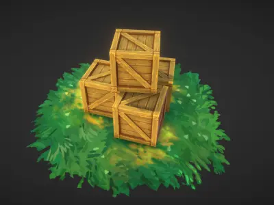 Lowpoly by CGshare Low-poly 3D model