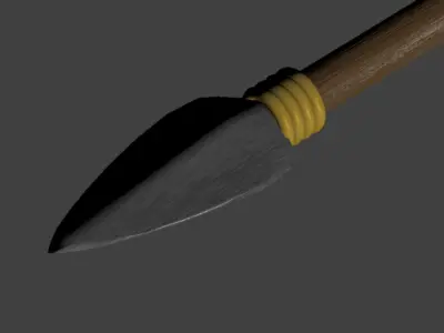 Simple Lance 3D model