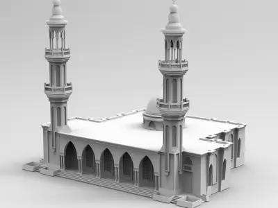 Islamic Mosque 3D model