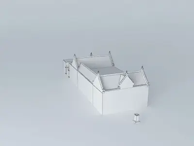 Basilica of Our Lady of Lujan Annex 2 3D model