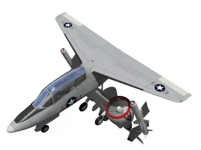 Grumman Nutcracker 3D model