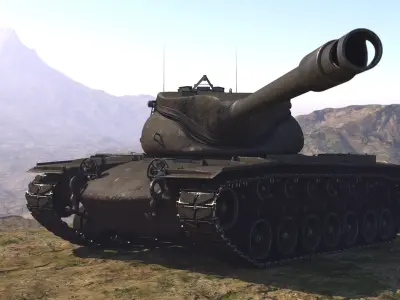 T57 heavy tank  3D model