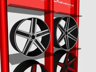 wheels Giovanna DRAMUNO 5-6 Free 3D model