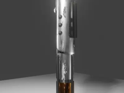 Starkiller Lightsaber Free 3D model