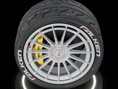 Falken Azenis RT660 305 30 ZR19 102W 3D model