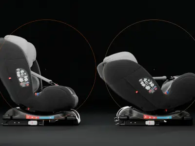 Child Car Seat 3D model