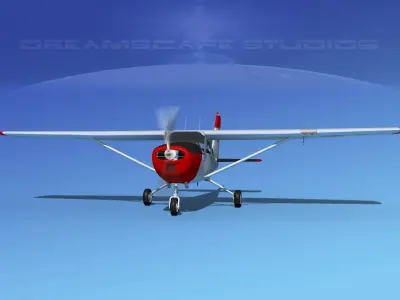 Cessna T-41 Mescalero Philippine AF 3D model