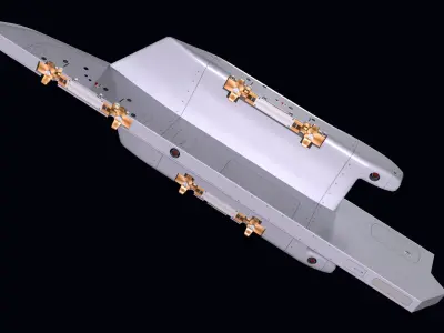 AT 730 Store Rack 3D model