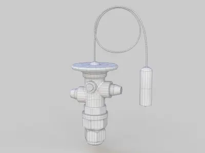 Thermal Expansion Valve 3D model