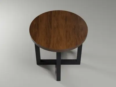 Coffee Table Free low-poly 3D model get