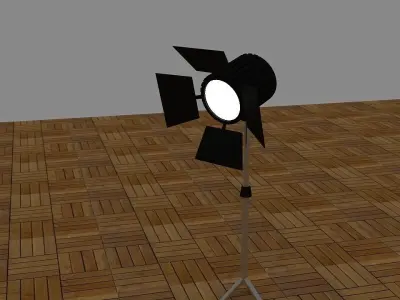 Studio Spot Light 3D model