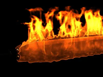 heli blade  Low-poly 3D model