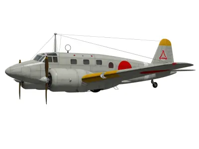Tachikawa Ki-54 Hickory 3D model